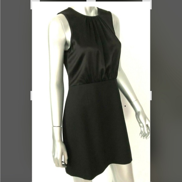 Theory Dresses & Skirts - Theory Satin/Wool Dress Size 10